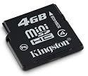 Kingston 4GB Mini SDHC Class 4 Card (SDM4/4GB)