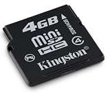 Kingston 4GB Mini SDHC Class 4 Card (SDM4/4GB)