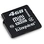 Kingston 4GB Mini SDHC Class 4 Card (SDM4/4GB)
