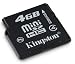 Kingston 4GB Mini SDHC Class 4 Card (SDM4/4GB)