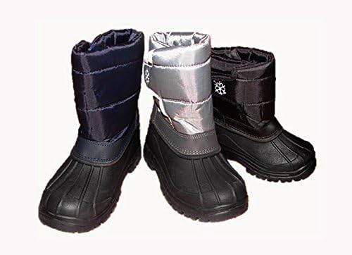 Toddler Snowflake Jogger Snow Boot Gray (8, Gray)