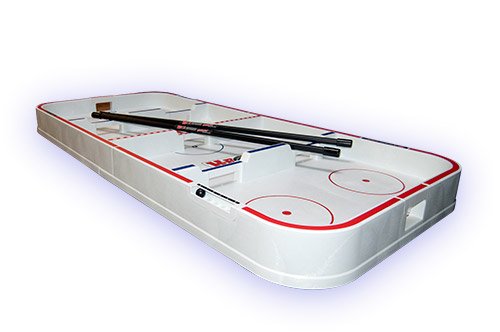 H-Box Pro Box Hockey with Fiberglass Sticks Develops