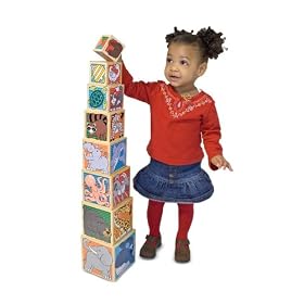 Melissa & Doug Wooden Animal Nesting Blocks