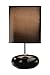 Read Premier Housewares Round Chocolate Ceramic Pebble Table Lamp with Chocolate Shade Details Premier Housewares Round Chocolate Ceramic Pebble Table Lamp with Chocolate Shade
