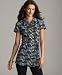 image and picture of Style&co. Floral Print Short-Sleeved Shirt Tunic