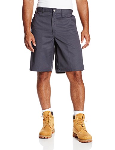 Dickies Occupational Workwear LR642DC 50 Polyester/ Cotton Relaxed Fit Men's Premium Industrial Multi-Use Pocket Short with Hidden Snap Closure, 50