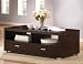 Contemporary Coffee Tables | Cocktail Tables | Contemporary Cocktail Tables - Contemporary Espresso Finish Coffee / Cocktail Table