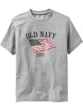 Old Navy Boys Logo Flag Tees