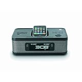 Memorex MI4703P Dual Alarm Clock Radio for iPod and iPhone (Black)