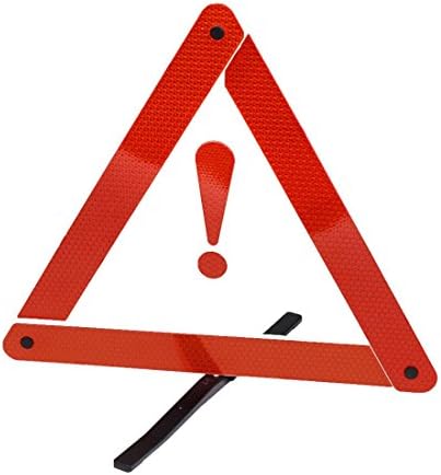 Giveumore Car Block Road Roadside Folding Emergency Reflective Safety Warning Reflection Triangle Plate