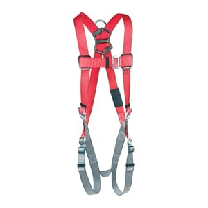 DBI/Sala 1191201 "Pro Line" Vest Style Full Body Harness, Gray, Medium/Large