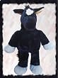 538 Midnight Horse 15" Make Your Own *NO SEW* Stuffed Animal Kit w/Backpack