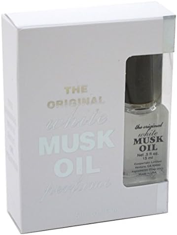 Musk Oil Perfume 0.5oz White (2 Pack)