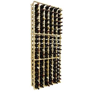 Wine Cellar Innovations Country Pine 6 Column Individual Bottle Rack 126-bottle by