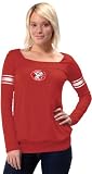 Cincinnati Reds Cooperstown Women's Long Sleeve Armband Jersey Top - by Alyssa Milano