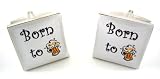Born To Drink Beer Cufflinks