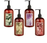 WEN by Chaz Dean 4-piece Deluxe Cleansing Conditioner Set Includes Tea Tree, Sweet Almond Mint, Lavender and Pomegranate