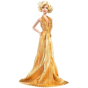 Barbie 50th Anniversary Barbie as Marilyn Monroe Blonde Ambition Pink Label Collector Doll by Mattel