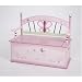 Levels of Discovery Sugar Plum Toy Box Bench