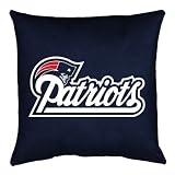 New England Patriots Locker Room Pillow (18x18) NFL
