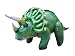 Jet Creations - Inflatable Triceratops - Perfect for Decorations - Great for Kids -Green