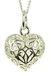 Silver Filigree Open...