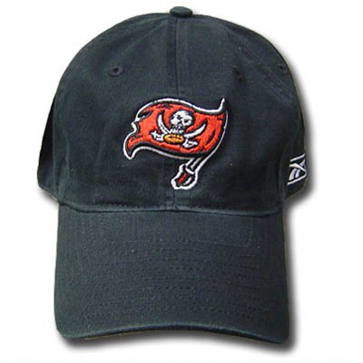 NFL TAMPA BAY BUCCANEERS BLACK TEAM REEBOK FIT MED NEW