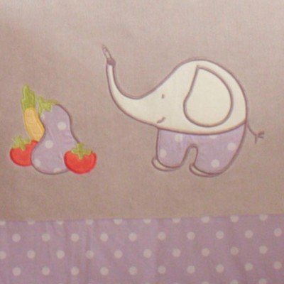 Imagen 2 de Protector de cuna 'Sopa de verduras' Tallas Protector de cuna (TU : 190 x 40 cms) - Kinousses