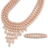 2-Piece Simulated Pearl Set