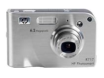 HP PhotoSmart R717 - Digital camera - 6.2 Mpix - optical zoom: 3 x - supported memory: MMC, SD