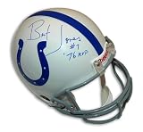 Bert Jones Autographed/Hand Signed Baltimore Colts Full Size Authentic Proline Helmet inscribed MVP