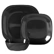 Melamine 12-pc. Dinnerware Set - Black