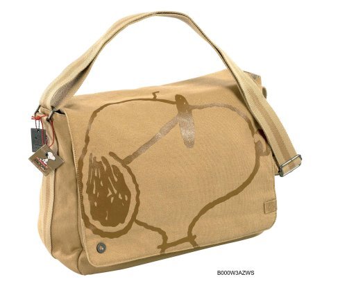 Childrens Toyshop  Third Party New : Snoopy Original Canvas Satchel