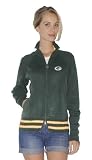 NFL Women's Green Bay Packers Sweater Mix Jacket (Dark Green, Small)