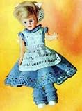 ALICE IN WONDERLAND DOLL Vintage Crochet Pattern..doll storybook story fairy tale Kindle eBook Download..Northern Lignts Vintage