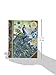 Punch Studio Paisley Peacock Note Cards in Keepsake Book Box (43710), 20 ct