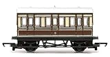 Hornby R446 00 Gauge GWR 4 Wheel Coach Passenger Rolling Stock Coach