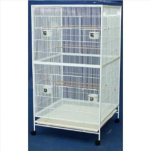 YML AV72WHT Aviary Bird Cage in White