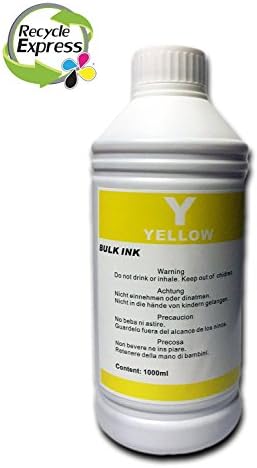 Bulk ink 1 Liter Yellow for Canon Cartridge Yellow CLI-8