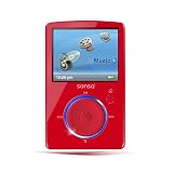 SanDiskSansaFuze4GBVideoMP3Player(Red)