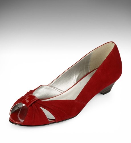 Per Una Wide Fit Peep Toe Leather Shoes clothing