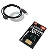 USB Data Cable + Internal Antenna Reception Booster Sticker for Blackberry Pearl Flip 8220 / Storm 9530 / 8900 Curve