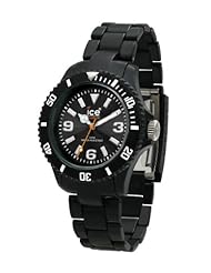 Ice-Watch Womens CL.BK.S.P.09 Classic Collection Black Plastic Watch