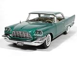1957 Chrysler 300 C diecast model car 1:18 scale die cast by Ertl - Green