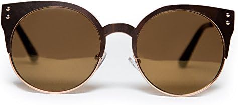 Saint Noir - Ultra Premium Womens Chanel Gold Metal Frame Sunglasses 100% UV Protection