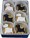 Beautiful Sweets Scotties Organic Cookies, 4 Cookies