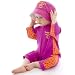 Splash ABout UV All-in-One suit (sun protection), Bobbing Along Pink, 6-12 months