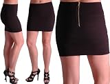 EyeCatchClothing - Nicole Body-Con Ribbed Bandage Skirt