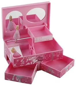 Barbie Fashion Fairytale Jewellery Box Rectangle Shape/Musical: Amazon
