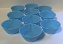 Mini Silicone muffin & Cake cases - 10 pack